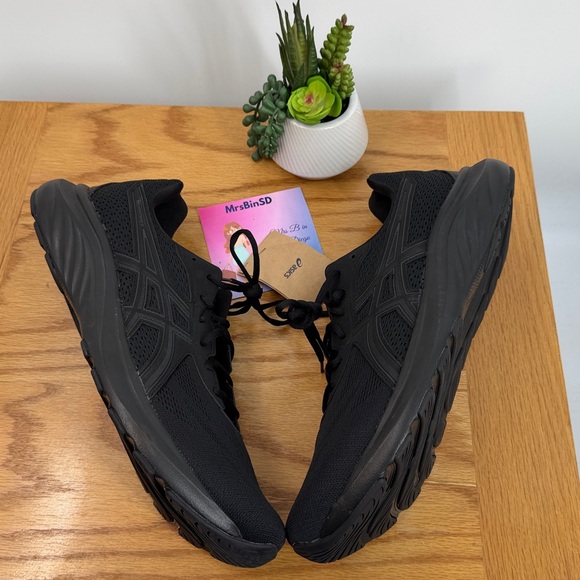 NWT ASICS ASICS GEL-VENTURE 10 Men's Running Shoe Black 15 - Picture 6 of 10